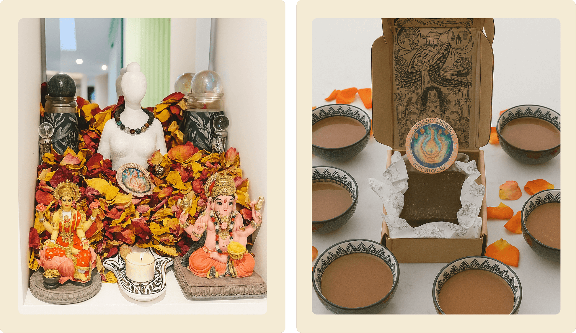 Images from inside Mary Redmond's practice